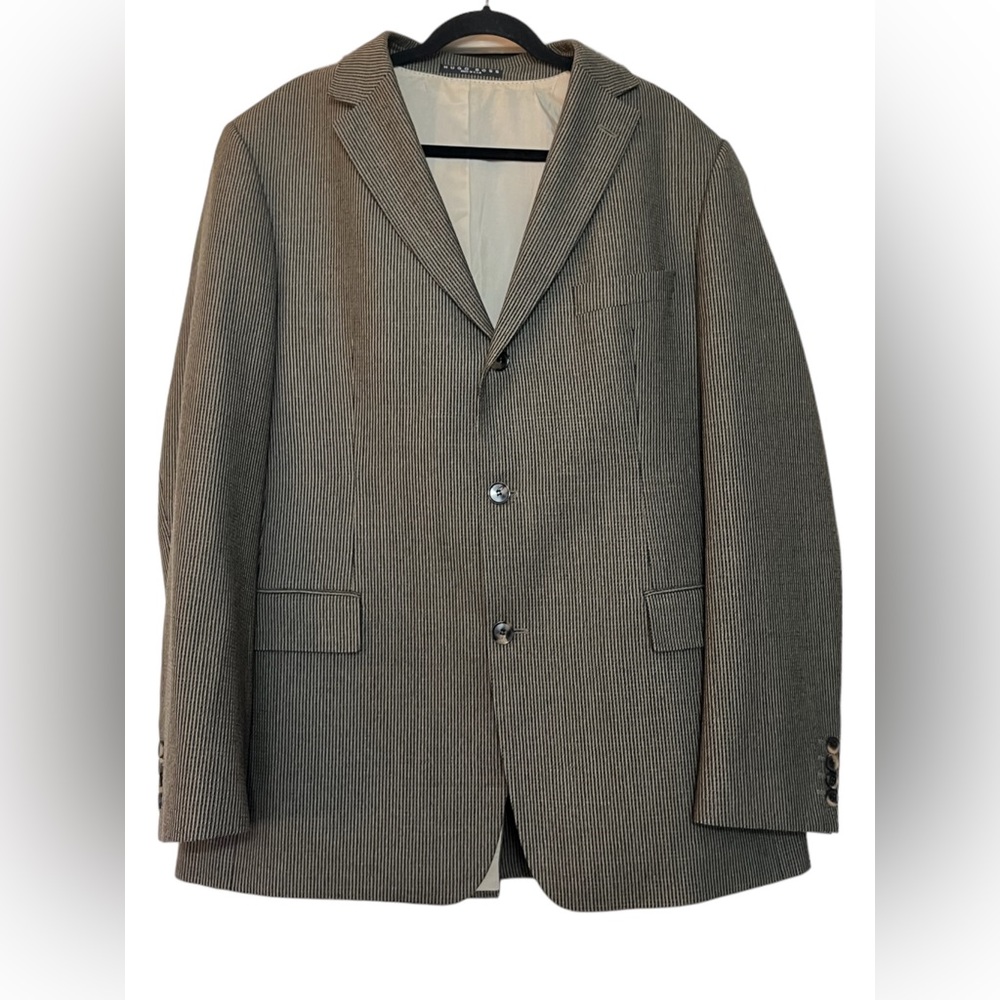 HUGO BOSS Brown Rossellini 46R 3B Sports Coat